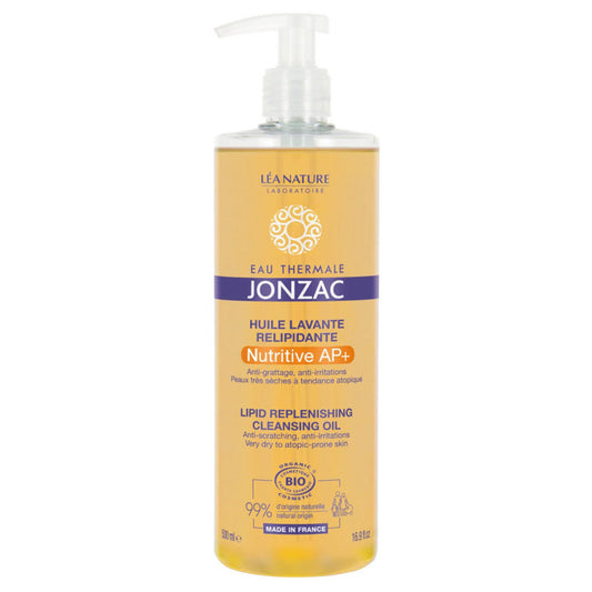 JONZAC HUILE LAVANTE RELIPIDIANTE NUTRITIVE AP+ BIO 500 ML